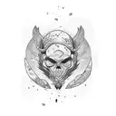 Environmental friendly tattoo design idea