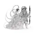 "You make your own luck" tattoo design idea