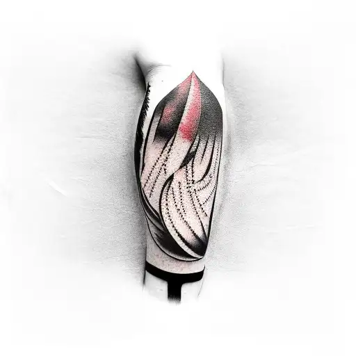 Drumsticks  tattoo design idea