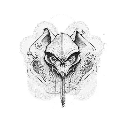 rebel tattoo design idea