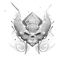 rebel tattoo design idea