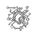 Chemical structure of a favorite pharmaceutical drug tattoo design idea