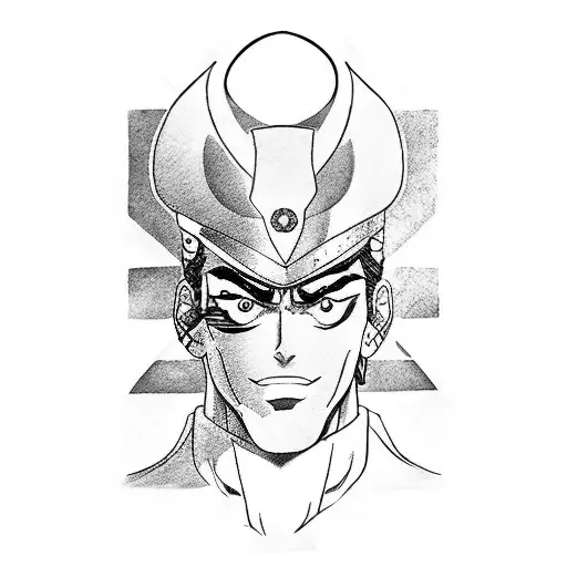 Jotaro Kujo tattoo design idea