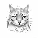 train track tattoo design idea