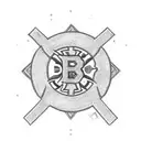 Boston bruins logo and Irish clover tattoo design idea