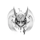 Jhin fourth shot tattoo design idea