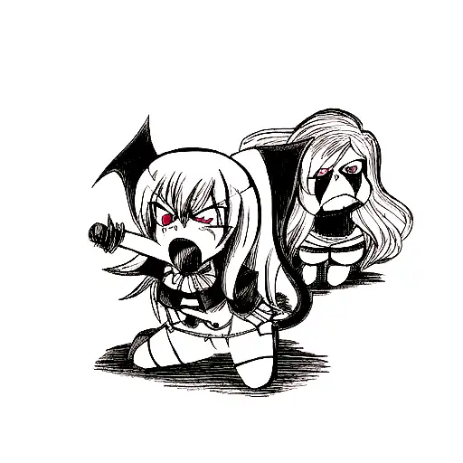 wrath deadly sin tattoo design idea