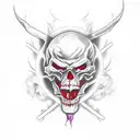 wrath deadly sin tattoo design idea