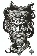 Aghori shiva tattoo tattoo design idea