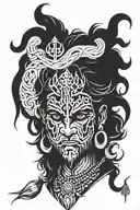 Aghori shiva tattoo tattoo design idea