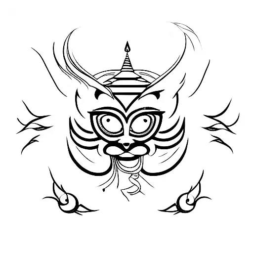 Maha Mrityunjay Mantra band tattoo design idea