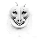 colombian Botero painting tattoo design idea