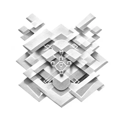 tramadol molecule tattoo design idea