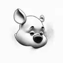 Winnie de Pooh  tattoo design idea