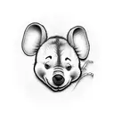 Winnie de Pooh  tattoo design idea