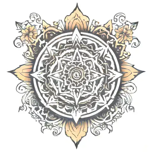 Sanskrit mantra tattoo design idea