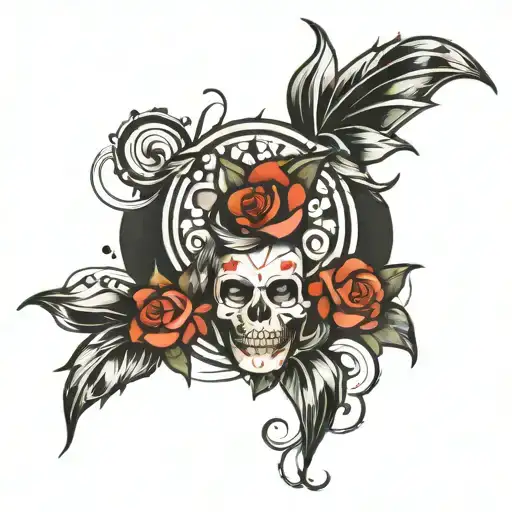 based on vertical horizontal graph    tattoo design idea