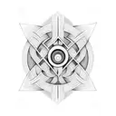 triskelion abdomen  tattoo design idea