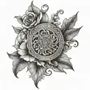 Tattoo on abdomen tattoo design idea