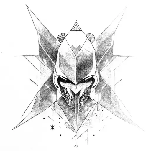 assassin's Creed Valhalla  stranger things  tattoo design idea