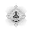 the name Chris in Arabic  tattoo design idea