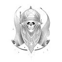 the name Chris in Arabic  tattoo design idea