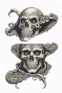 death eater mark tattoo design idea