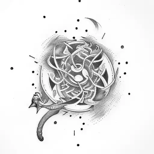 son skateboard  tattoo design idea