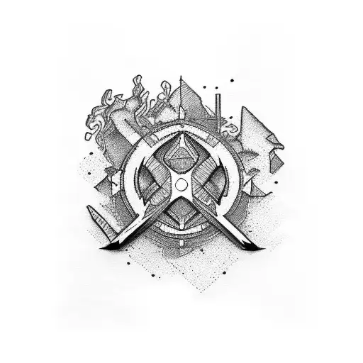 Oregon tattoo design idea
