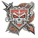 berserk symbol tattoo design idea