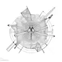 helicopter tattoo design idea