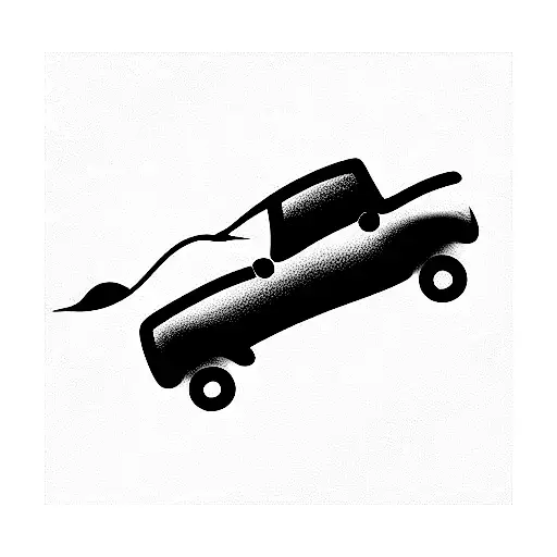 Car & Air tattoo design idea