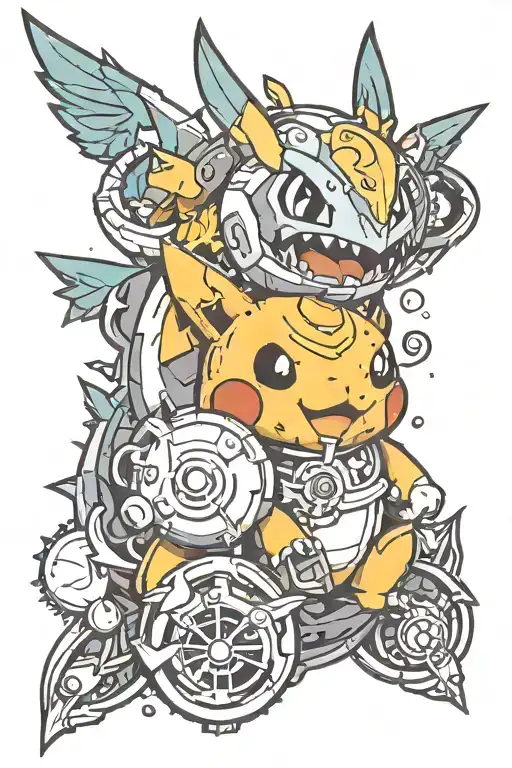 Pokémon tattoo design idea