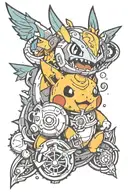 Pokémon tattoo design idea
