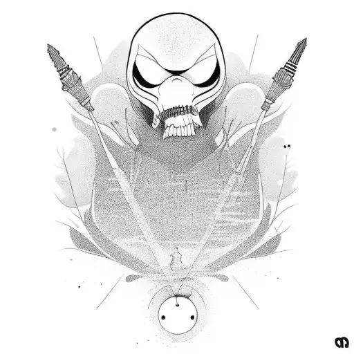 A minimalist design inspired by the idea of constant growth tattoo design idea