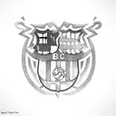 barca logo tattoo design idea
