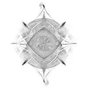 wind kiteboard freestyle progress heartbeat tattoo design idea