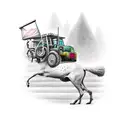 Country to City Transition tattoo design idea