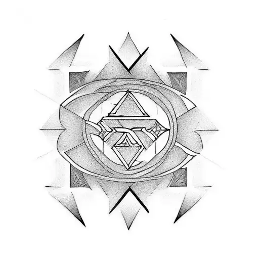 A Tattoo with the Word "Sabr"  tattoo design idea