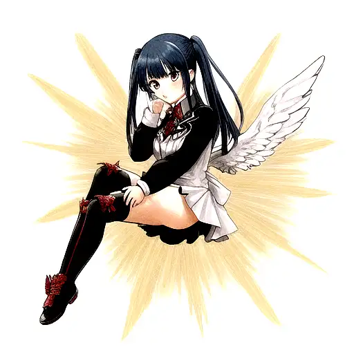 Fallen Angel tattoo design idea