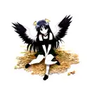 Fallen Angel tattoo design idea