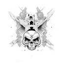 Jojo death  tattoo design idea