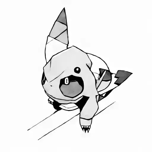 a pokemon tattoo design idea