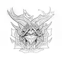 yugioh monster tattoo design idea