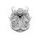 Hydra Mitologia tattoo design idea