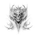 Primordial Chaos tattoo design idea