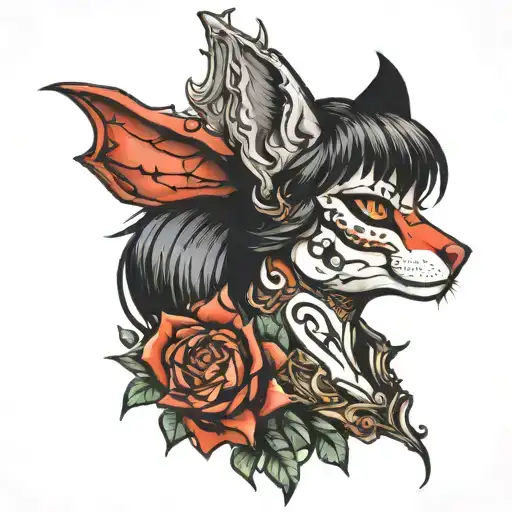 Elvira tattoo design idea