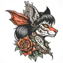 Elvira tattoo design idea