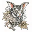 norigae tattoo design idea