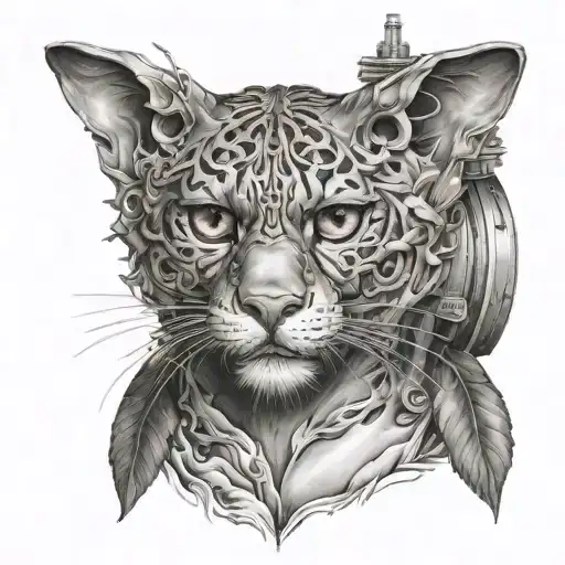 trade and thinking tattoo design idea